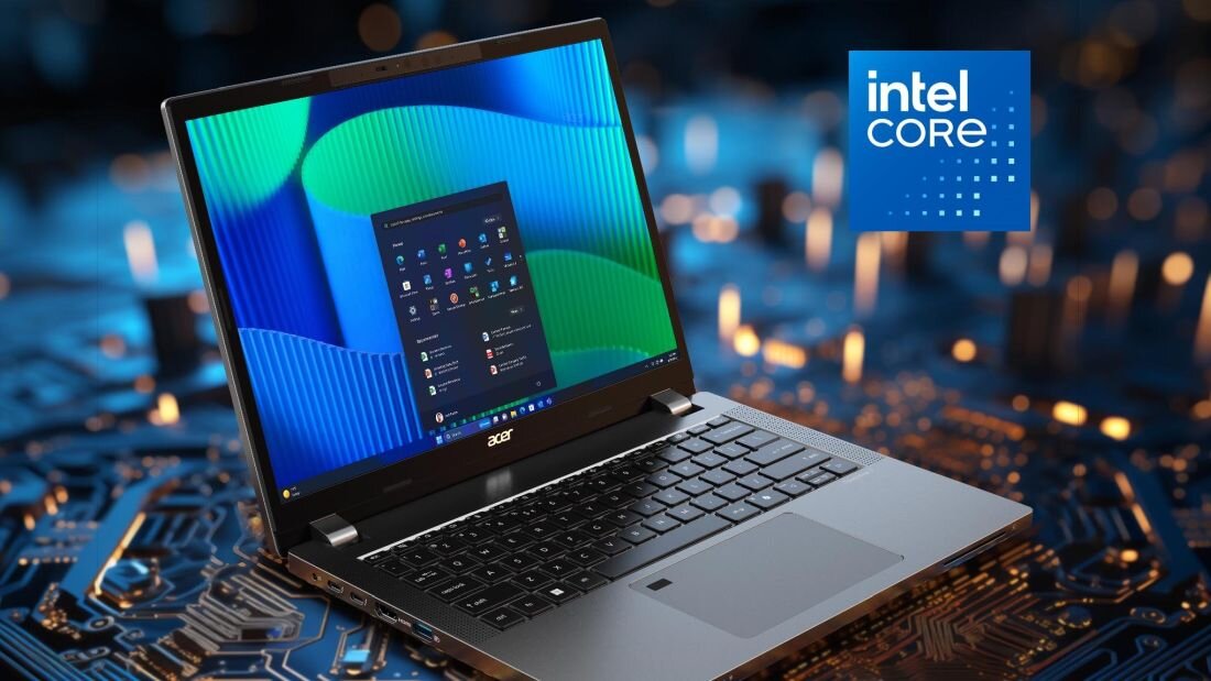 Laptop ACER TravelMate P2 z procesorem Intel Core, elegancki design i wydajność do codziennych zadań. - Intel Core 5 120U
