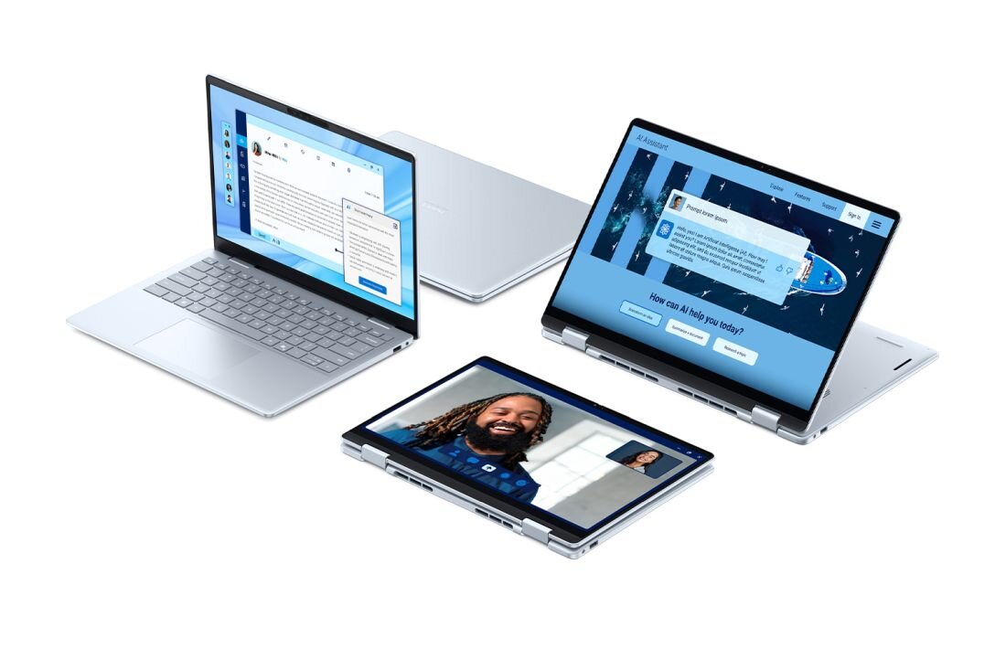 Laptop DELL 14 Plus 2in1, smukły i stylowy, dobry do pracy oraz multimediów. - Ekologiczne certyfikaty ENERGY STAR 8.0, EPEAT Gold 