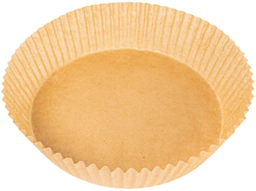 Foremki papierowe GÖTZE & JENSEN AFA120PS do Air Fryer 20 cm (100 sztuk) pojedyncza formka na białym tle