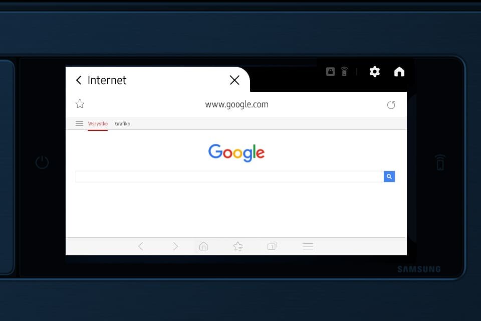 przeglądaj informacje w internecie na urządzeniu