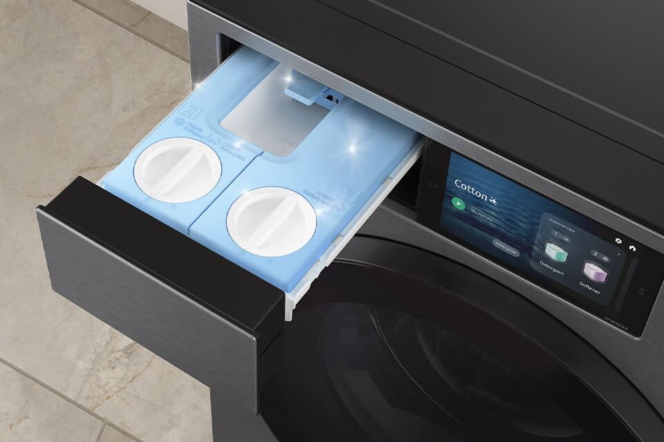 Pralka Samsung WF90F09C4SU4 z szufladą StayClean Pralka Samsung WF90F09C4SU4 z szufladą StayClean