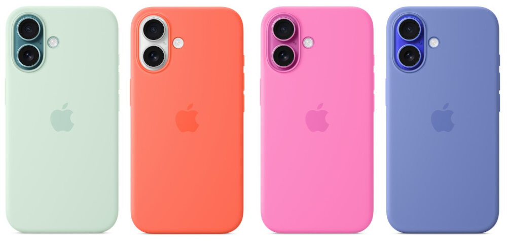 Etui APPLE Silicone Case MagSafe do iPhone kolorowe etui