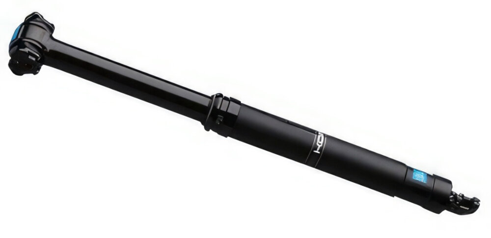 Sztyca PRO Koryak 150 3 PRSP0274 34,9-467 mm Czarny sztyca na białym tle widoczna pod skosem ze stopu aluminium niska waga około 508 g wysoka odporność na przeciążenia i wibracje dobrze znosi błoto, wodę i częste mycie odciąża rower podczas podjazdów i transportu