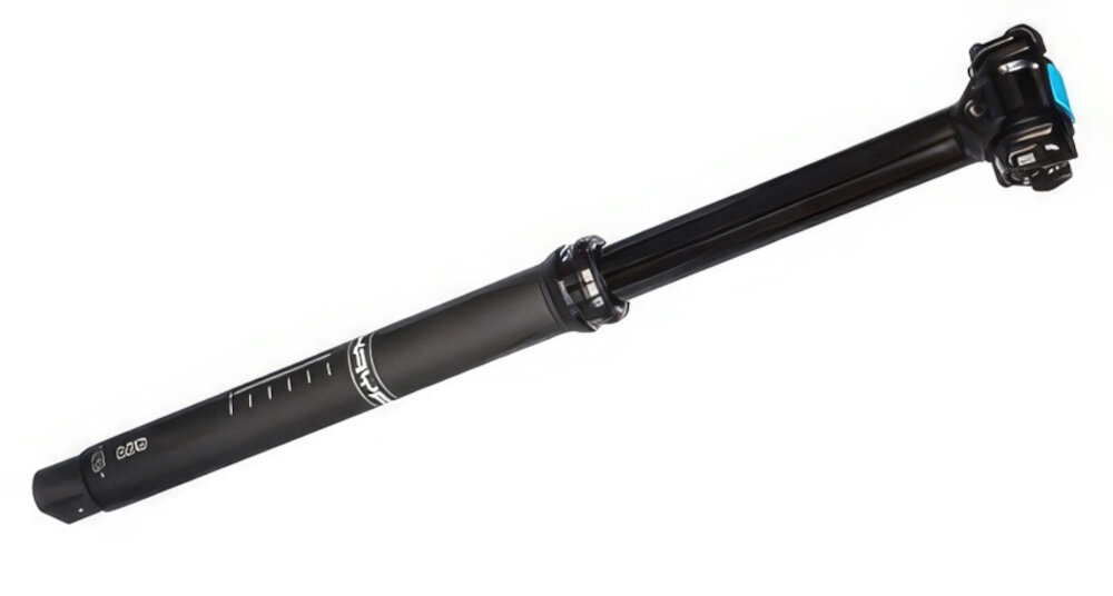 Sztyca PRO Koryak 170 2 PRSP0273 31.6-507 mm Czarny sztyca na białym tle widoczna pod skosem ze stopu aluminium niska waga około 538 g wysoka odporność na przeciążenia i wibracje dobrze znosi błoto, wodę i częste mycie odciąża rower podczas podjazdów i transportu