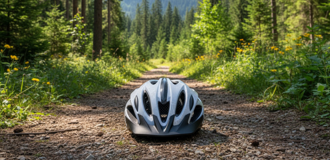 Kask rowerowy AUTHOR Flow X9 Biało-czarny MTB (rozmiar M) Konstrukcja InMold Technologia InMold Jednolita struktura ochrona głowy