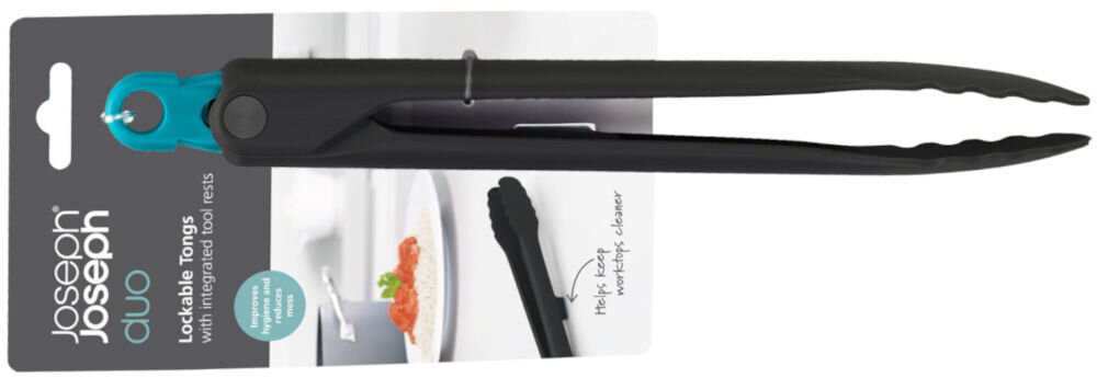 Szczypce JOSEPH JOSEPH Duo Czarno-niebieski noże jeden pod drugim