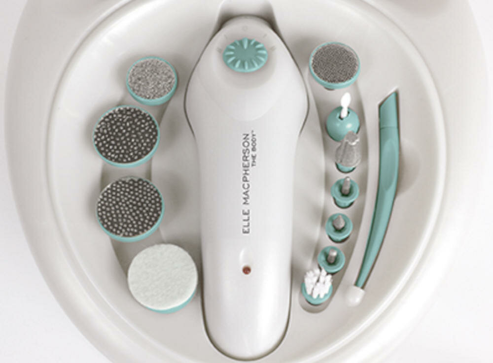 HOMEDISC-ELM-MAN3023 zestaw paznokcie dbanie bezprzewodowa akumulatorowa rączka obroty prawo lewo końcówki dyski pumeksy polerki szczotka narzędzia szafirowa powłoka szlifowanie formowanie stylizacja