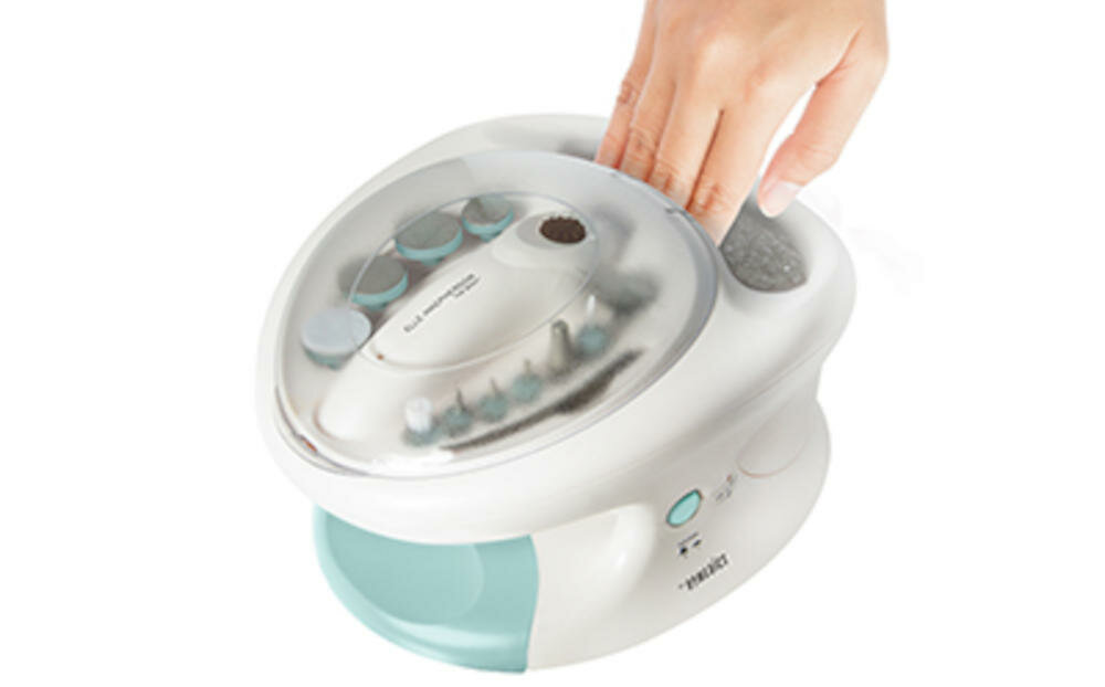 HOMEDISC-ELM-MAN3023 suszarka paznokcie aromaterapia komfort masaż bąbelkowy dłonie ładowanie
