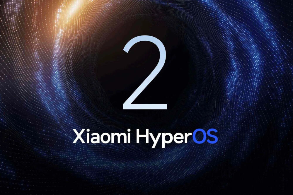 Smartfon XIAOMI Poco F7 Pro 5G 12/512GB 6.67 120Hz na ciemnym tle napis xiaomi hyperos 2 system chłodzenia iceloop 3d obniżanie temperatury chłodzenie cieczą 12 czujników temperatury