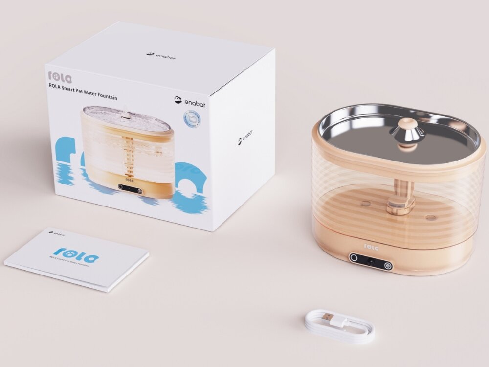 Dozownik wody dla zwierząt ROLA Smart Pet Water Fountain
            zawartość zestawu