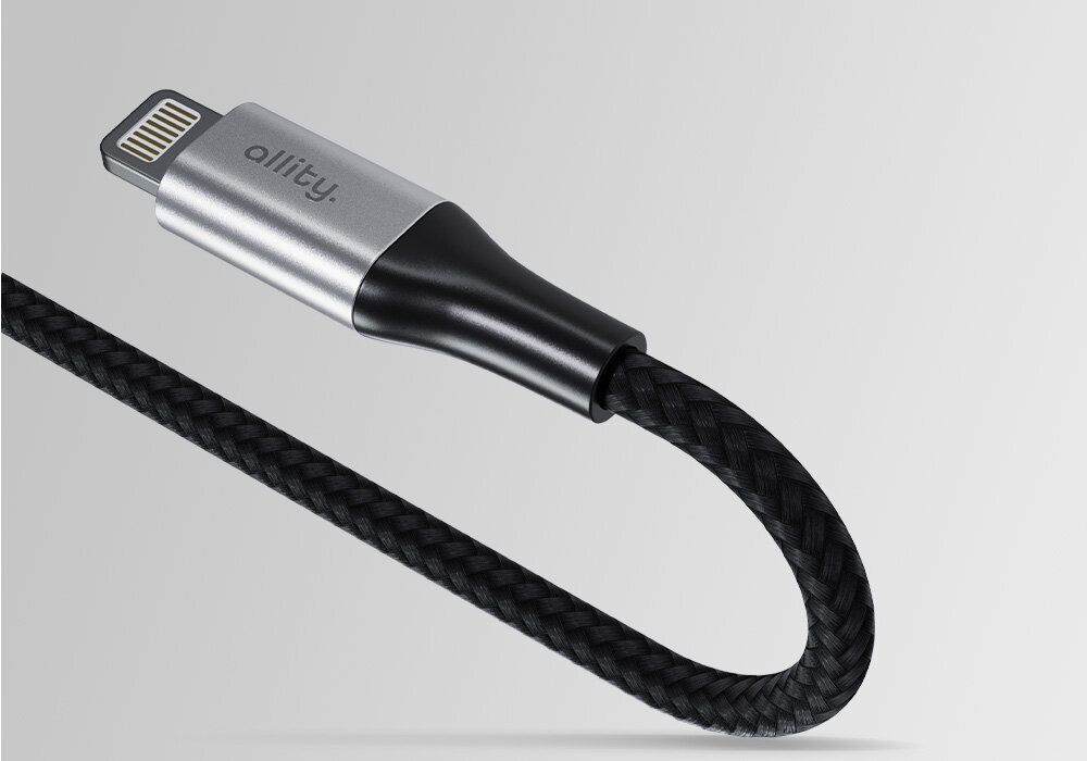 Kabel USB-C ALLITY zagięty kabel