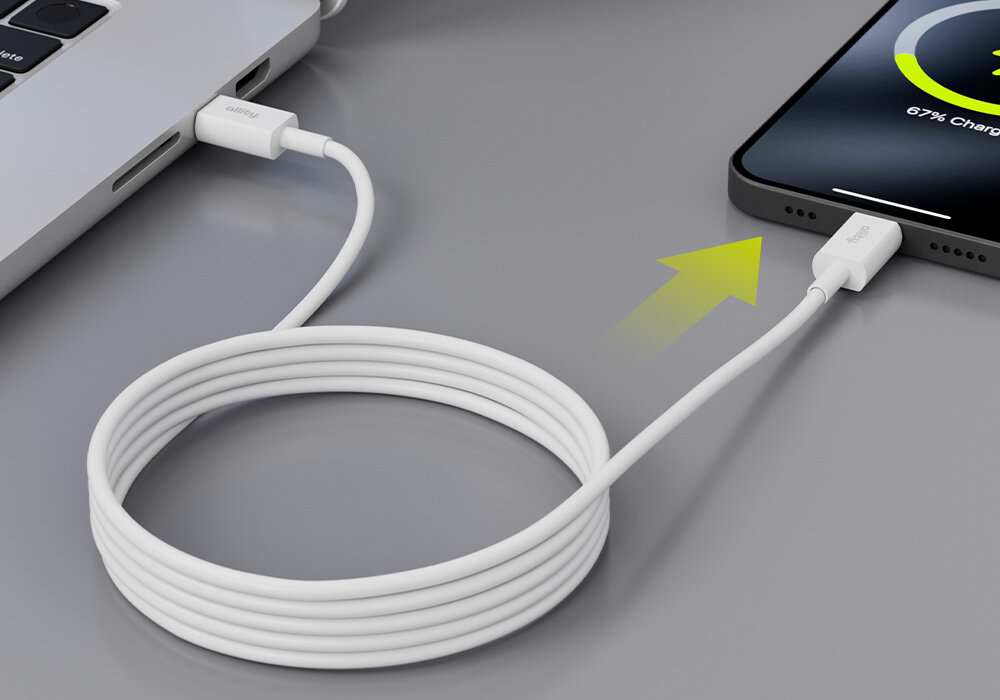 Kabel USB-C ALLITY kabel w użyciu