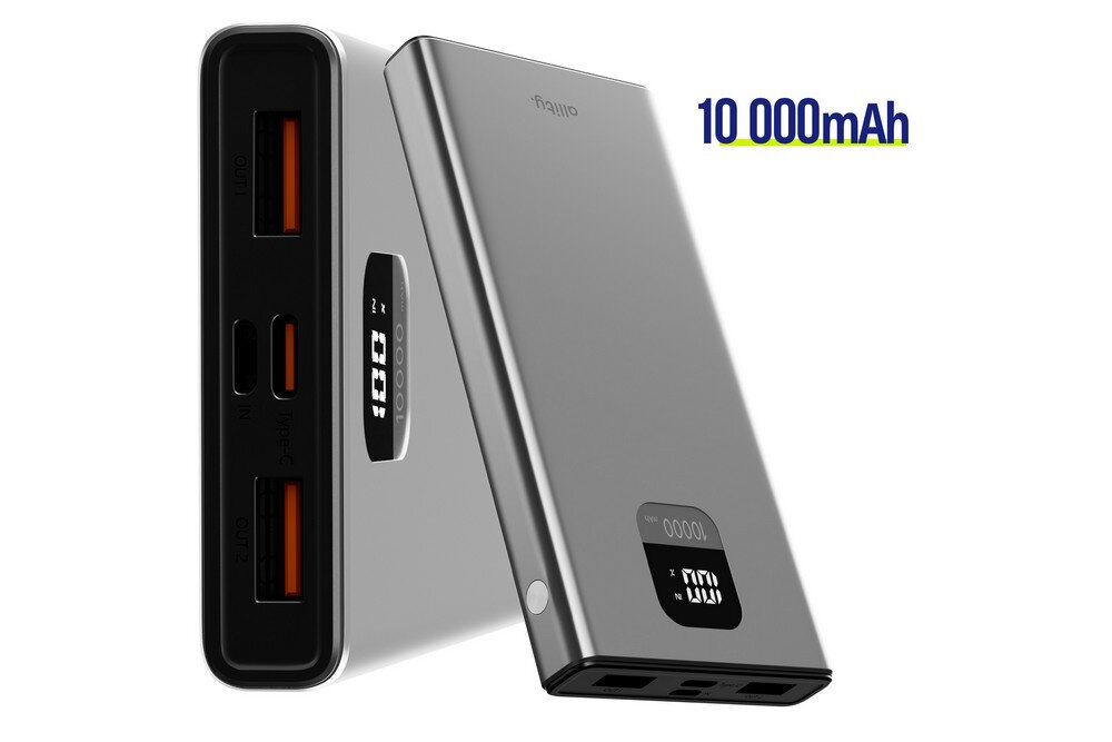 Powerbank ALLITY 22.5 W 10000 mAh porty i ekran