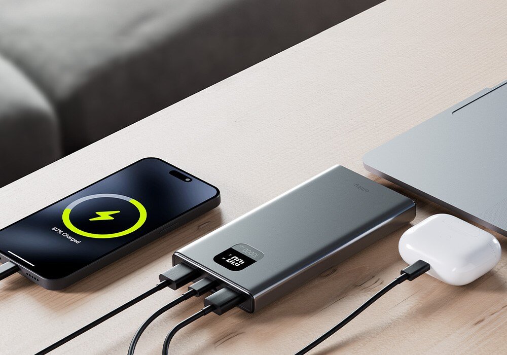 Powerbank ALLITY 22.5 W 10000 mAh ładowanie kilku urządzeń