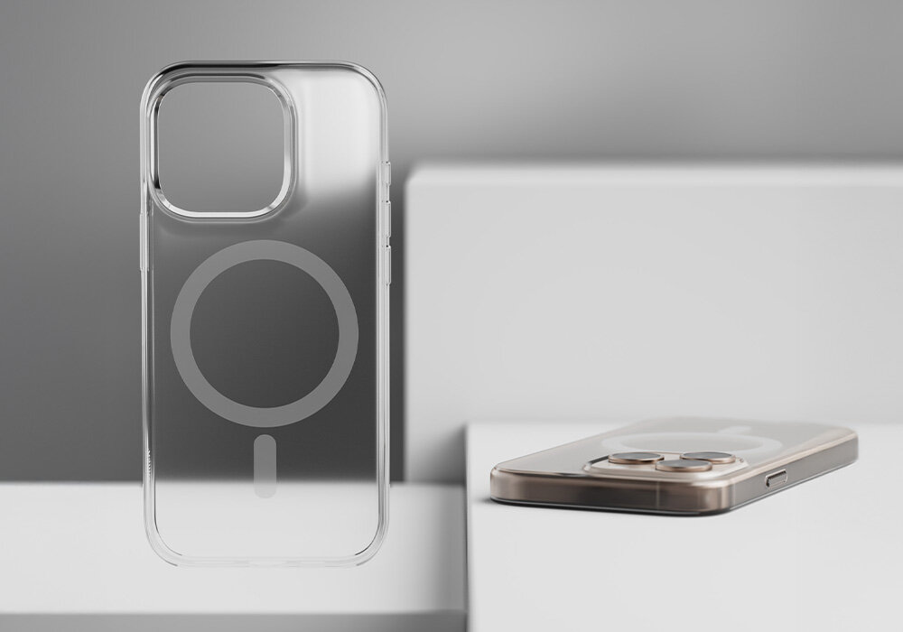 Etui ALLITY Clear Protector Mag do Apple iPhone  na postumencie   