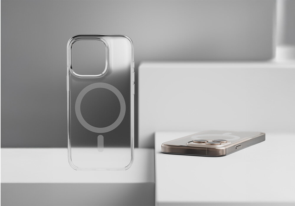 Etui ALLITY Clear Protector Mag do Apple iPhone  na postumencie   