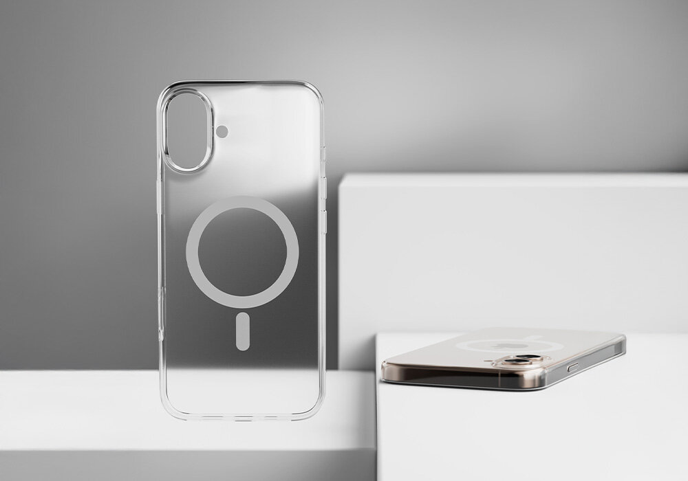 Etui ALLITY Clear Protector Mag do Apple iPhone  na postumencie