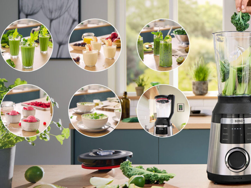 Blender kielichowy BOSCH Vita Power MMB6762M (Wysokoobrotowy)