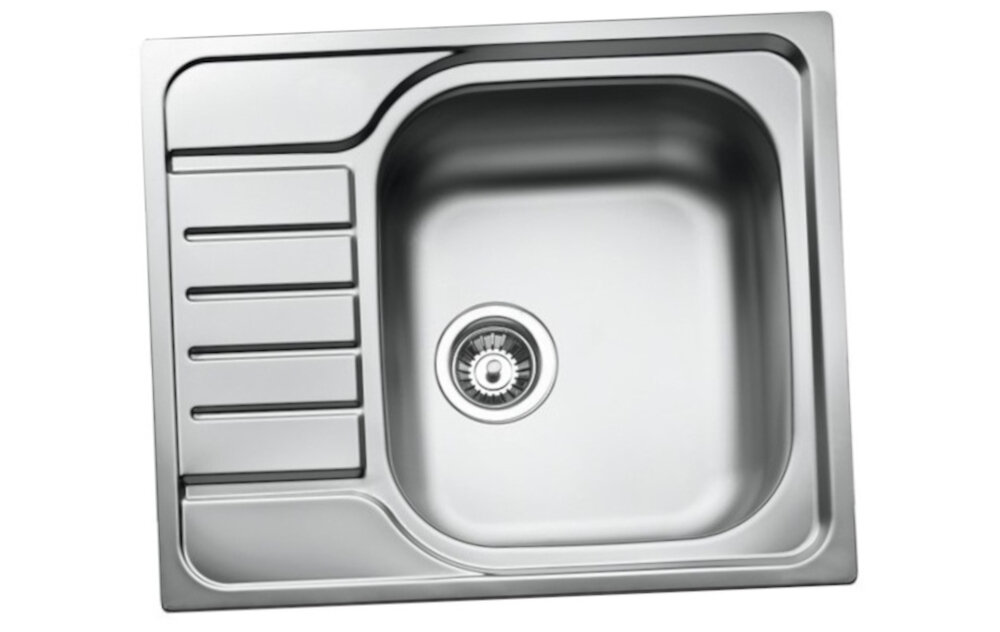Zlewozmywak TEKA E 50 1C CN Stal Matowa stal matowa wykonanie wyglad design