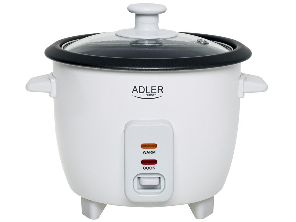 Ryżowar ADLER AD 6418 zabezpieczenie przed przegrzaniem, automatyczne wyłączanie, antypoślizgowe nóżki, stabilność