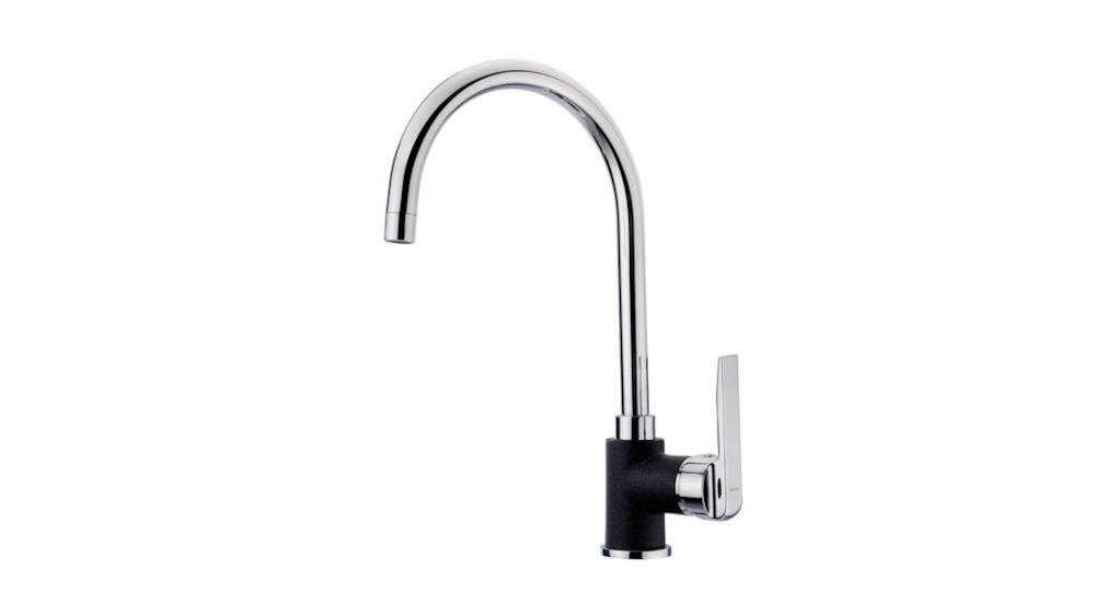 TEKA-INCA-TG-Onyx obrotowa wylewka bateria kuchenna stojąca nowoczesny styl kuchnia elastyczna jednodźwigniowa