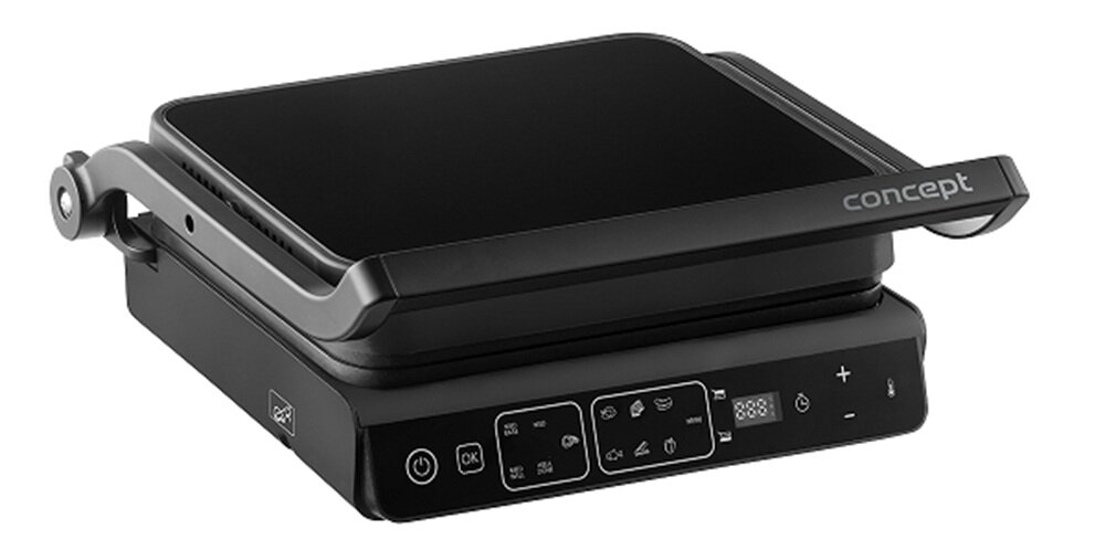 Grill elektryczny Concept GE3600 szklane wykończenie, w każdych warunkach, regulacja temperatury