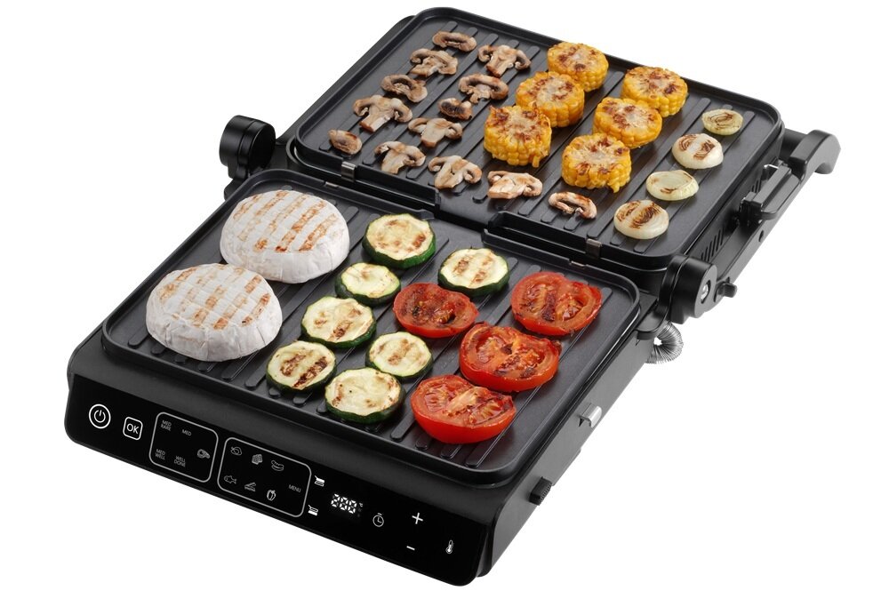 Grill elektryczny Concept GE3600 funkcja SPLIT ZONE, różne potrawy, elastyczność