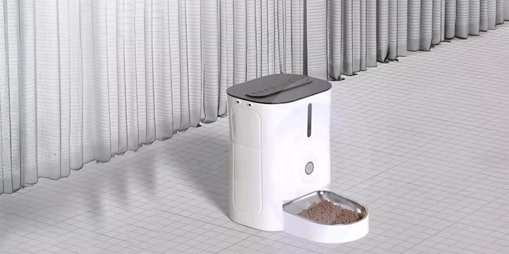 Dozownik karmy automatyczny SPONGE Pet Feeder Smart SPETFSC0001 kv początek opisu