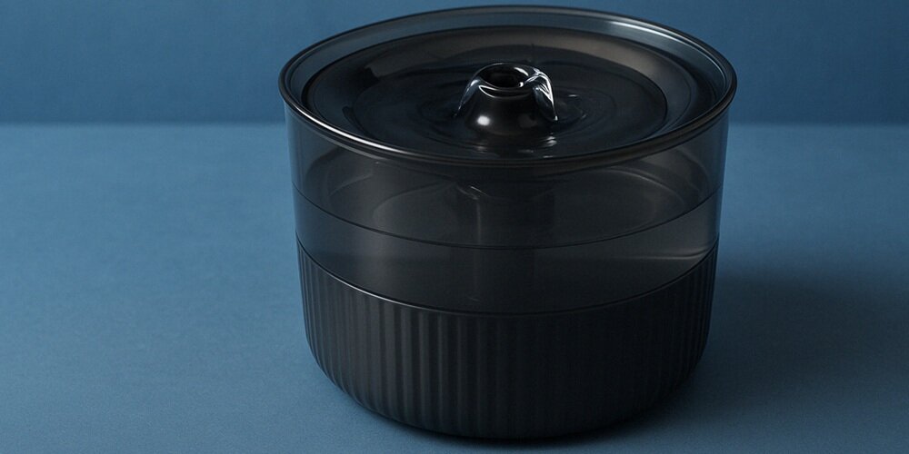 Fontanna dla zwierząt SPONGE SPETF1 cicha praca, kojący szum wody, motywacja do picia, niski pobór mocy