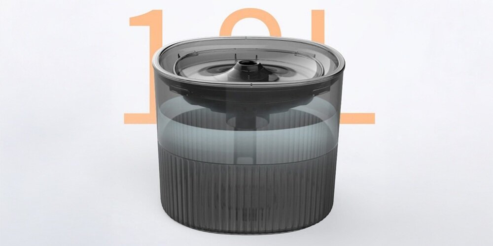 Fontanna dla zwierząt SPONGE SPETF1 funckjonalność, minimalistczna forma, prostt montaż, stały dostęp do świeżej wody