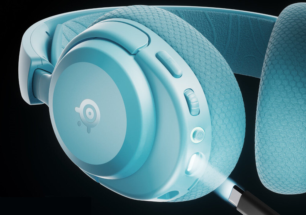 Słuchawki STEELSERIES Arctis Nova 3X - Energia w kilka minut, słuchawki gamingowe, kadr na wejście USB-C , kabel USB-C