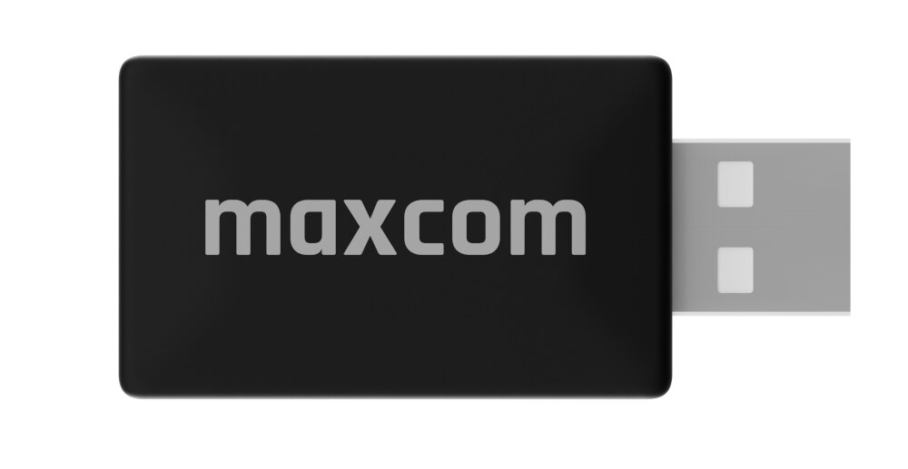 Adapter MAXCOM MC02 WAVE Bezprzewodowy CarPlay Android Auto - prosta instalacja
