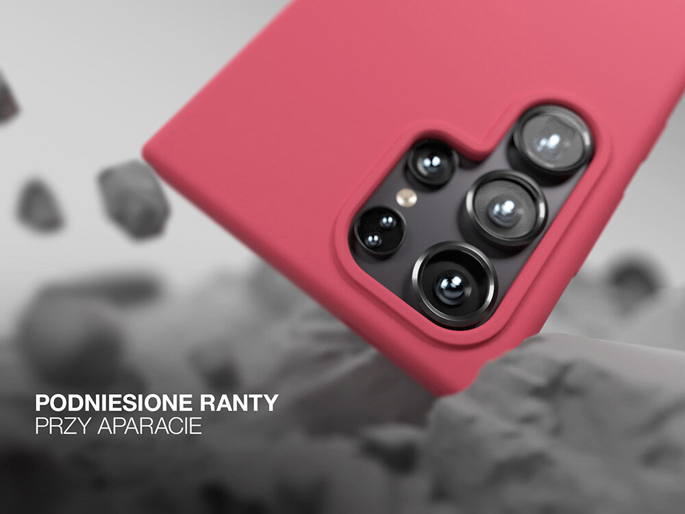 Nakładka Etteri Silicone Case uderza o skały