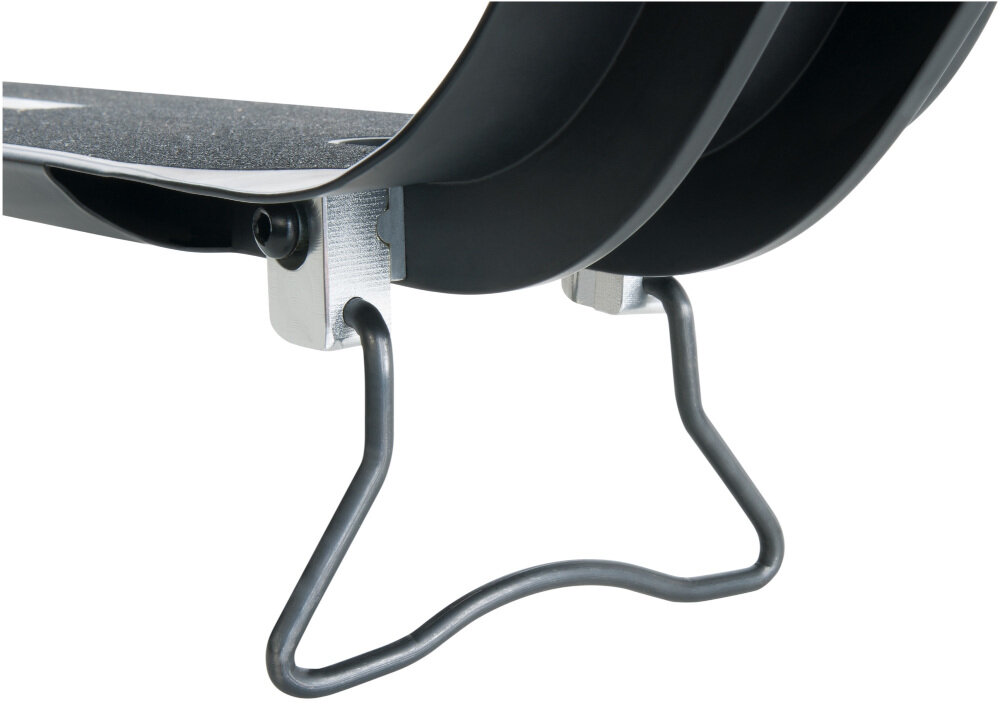 Hulajnoga HUDORA BigWheel Style 230 Czarny parkowanie podstawka