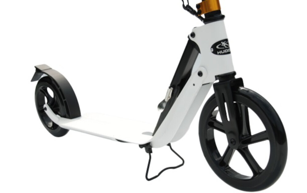 Hulajnoga HUDORA BigWheel Style 230 Czarny koła łożyska cicha jazda
