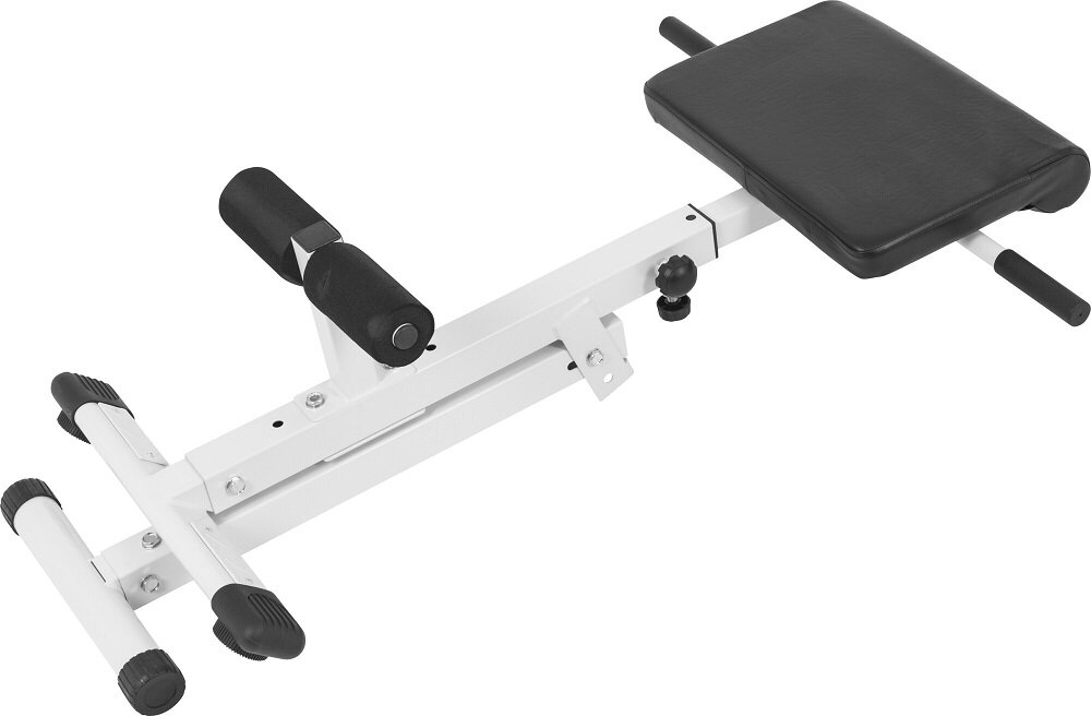 Składana ławka do brzucha i pleców GORILLA SPORTS regulowana czarna