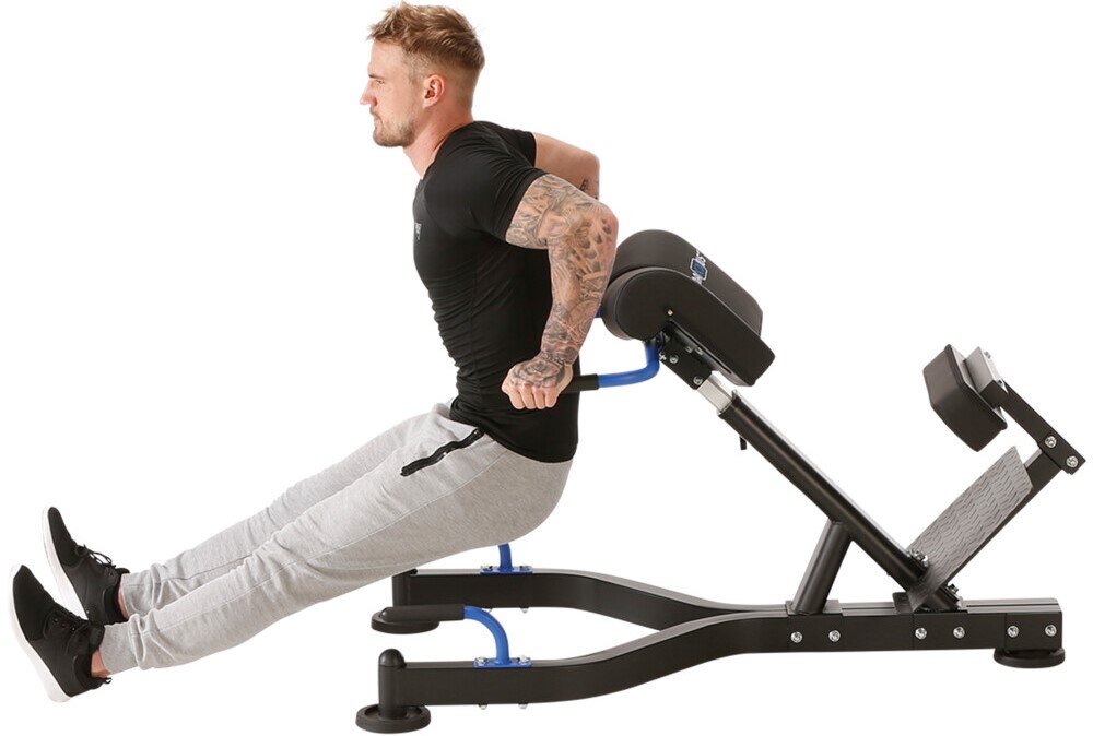 Ławka rzymska do wzmacniania pleców i grzbietu – MAXXUS Hyperextension Pro