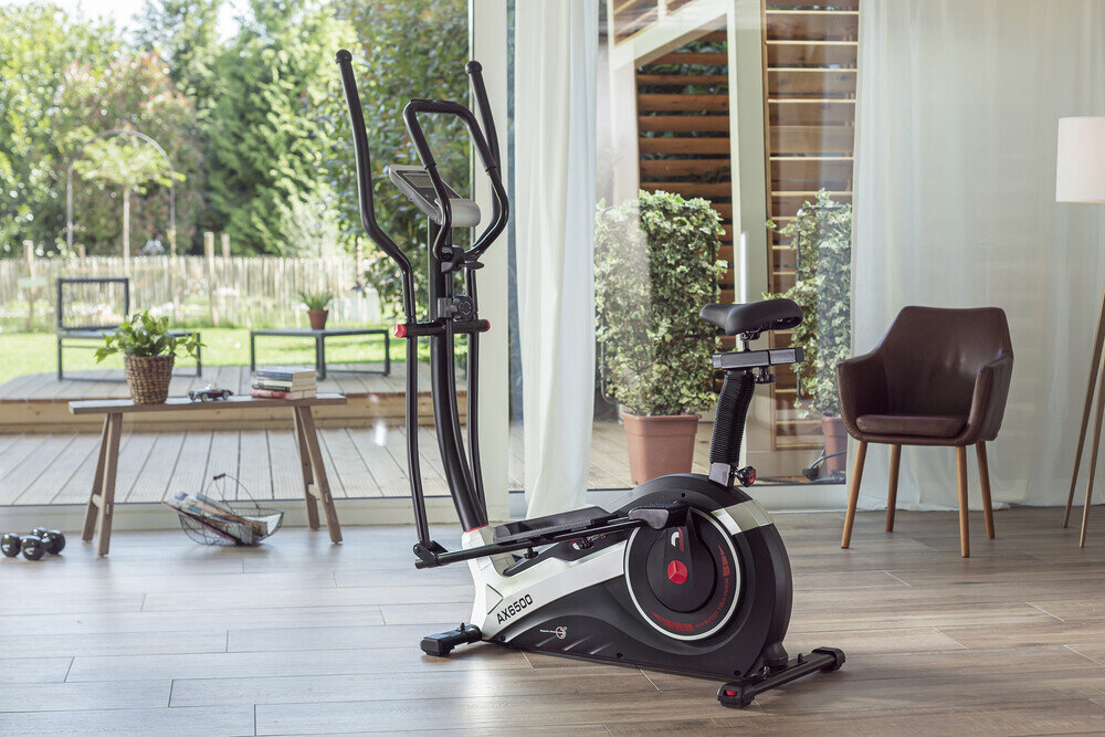 Orbitrek i rower stacjonarny AX 6500 - urządzenie 2w1