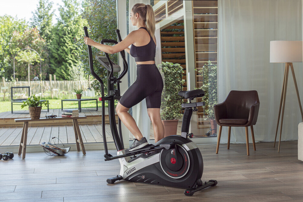Christopeit AX 6500 orbitrek stacjonarny rower 2w1 do użytku domowego