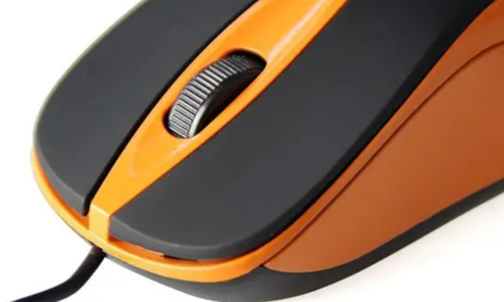 mysz Plano Pomarańczowy - Sensor optyczny