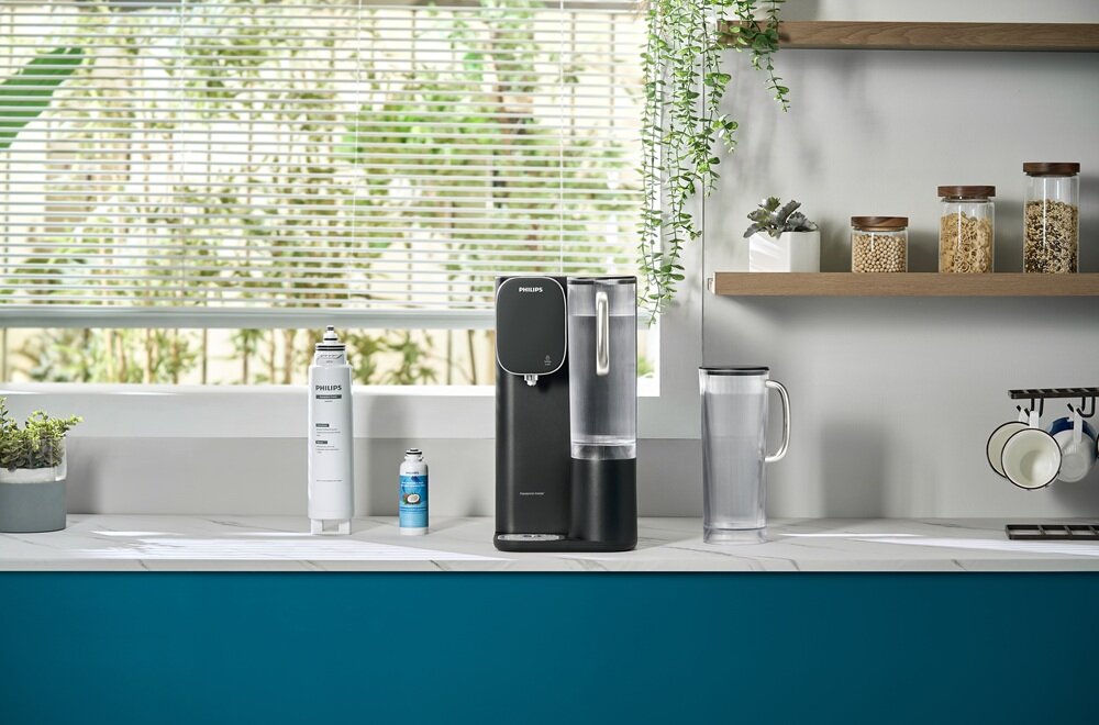 Dystrybutor wody PHILIPS ADD6912BK-10 dystrybutor do wody, oszczędność pieniędzy, stały dostęp do świeżej wody