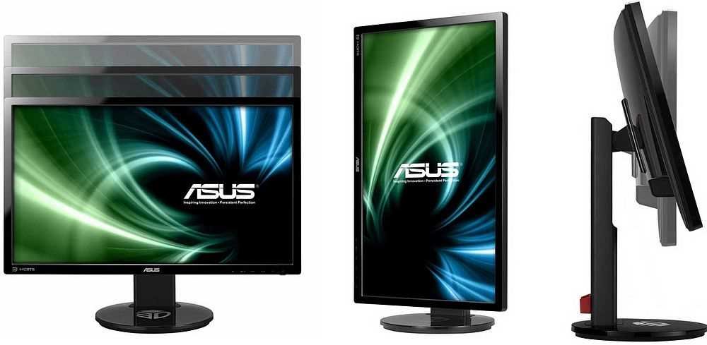 Monitor ASUS VG248QE - Regulacja Wysokości i Pochylenia