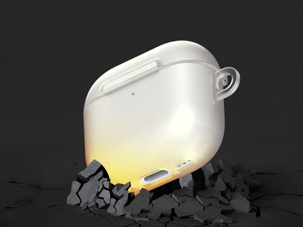 Etui na słuchawki Araree Nukin
            etui słuchawki airpodsy zabezpieczenie ochrona matowe przezroczyste