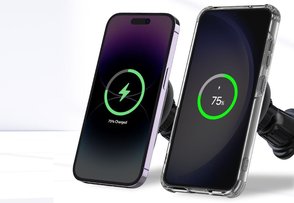 Uchwyt samochodowy ARAREE Renergy AM15V MagSafe szybkie ladowanie wygodonme bezpieczne