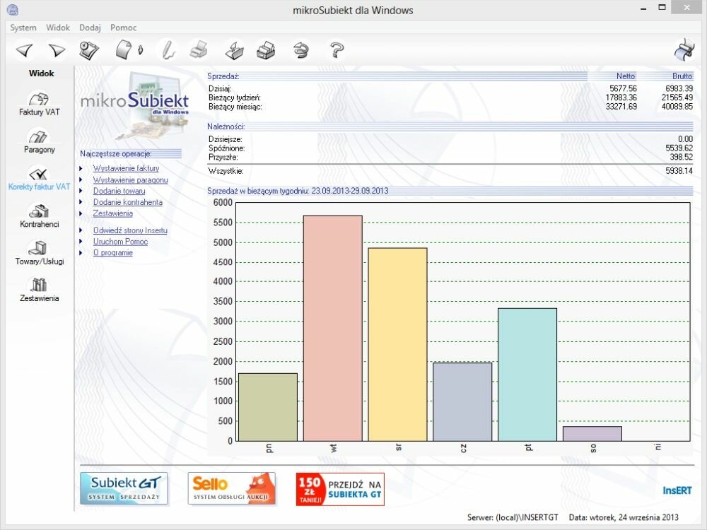 Program INSERT MicroSubiekt - MicroSubiekt 