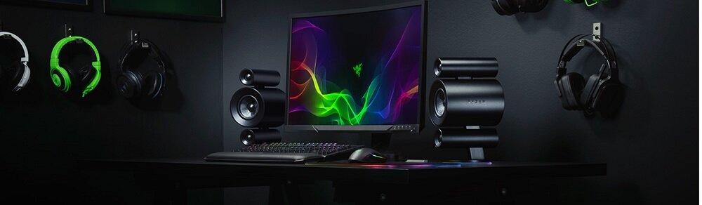 Głośniki RAZER Nommo Pro Technologia Dolby Virtual Surround Sound