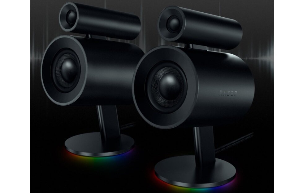 Głośniki RAZER Nommo Pro podświetlenie razer chroma