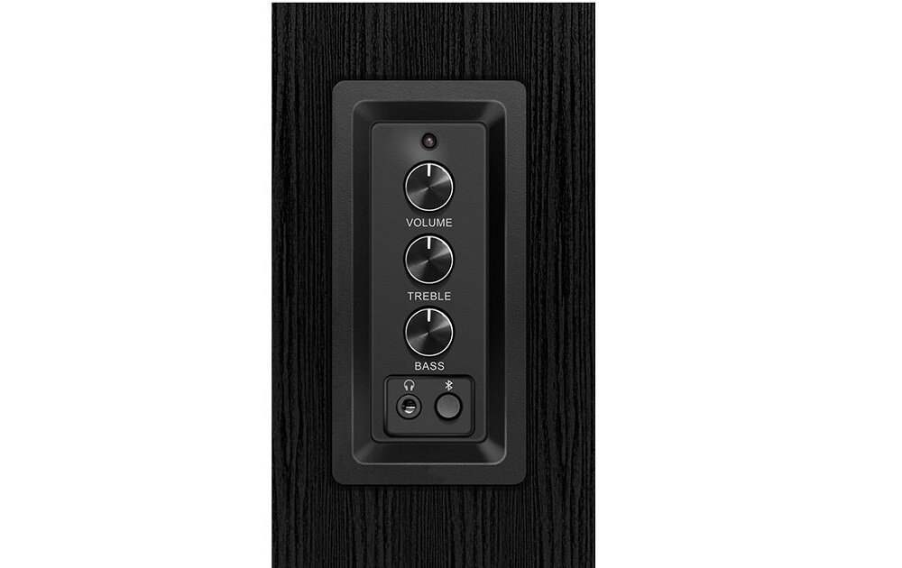 Głośniki SVEN SPS-705 2.0 panel sterowania gniazdo słuchawkowe