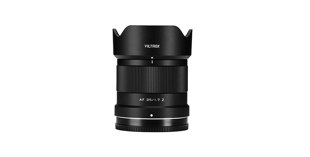Viltrox AF 25 mm f-1.7 stojący pionowo ogniskowa 25mm szeroki kąt APS-C fotografia krajobrazowa uliczna vlog