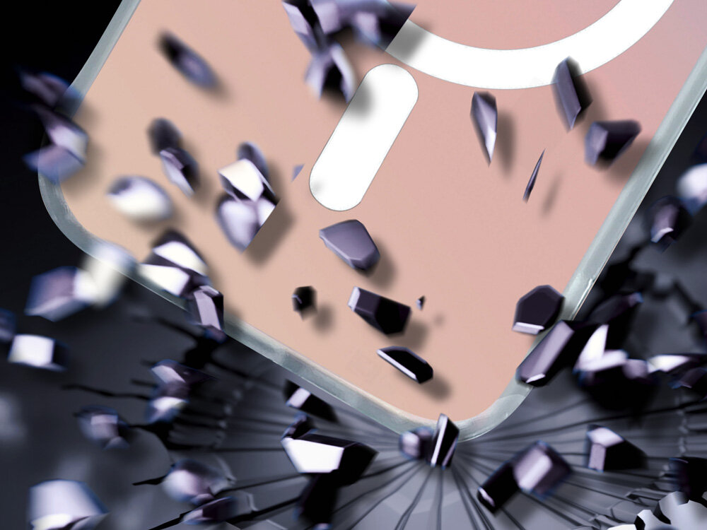 Etui 3MK Rainbow GuardX MagCase etui uderza w ziemię, wstrząsy odporność  